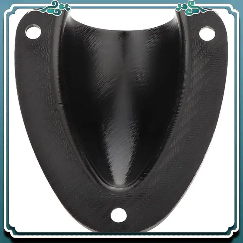 A65G-12 قطعة غطاء فتحة تهوية كابل سلك بحري من النايلون 2.5 بوصة، فتحة تهوية صدفي للقارب، سمك الحافة الناعمة 1/8 بوصة، غطاء فتحة تهوية السلك