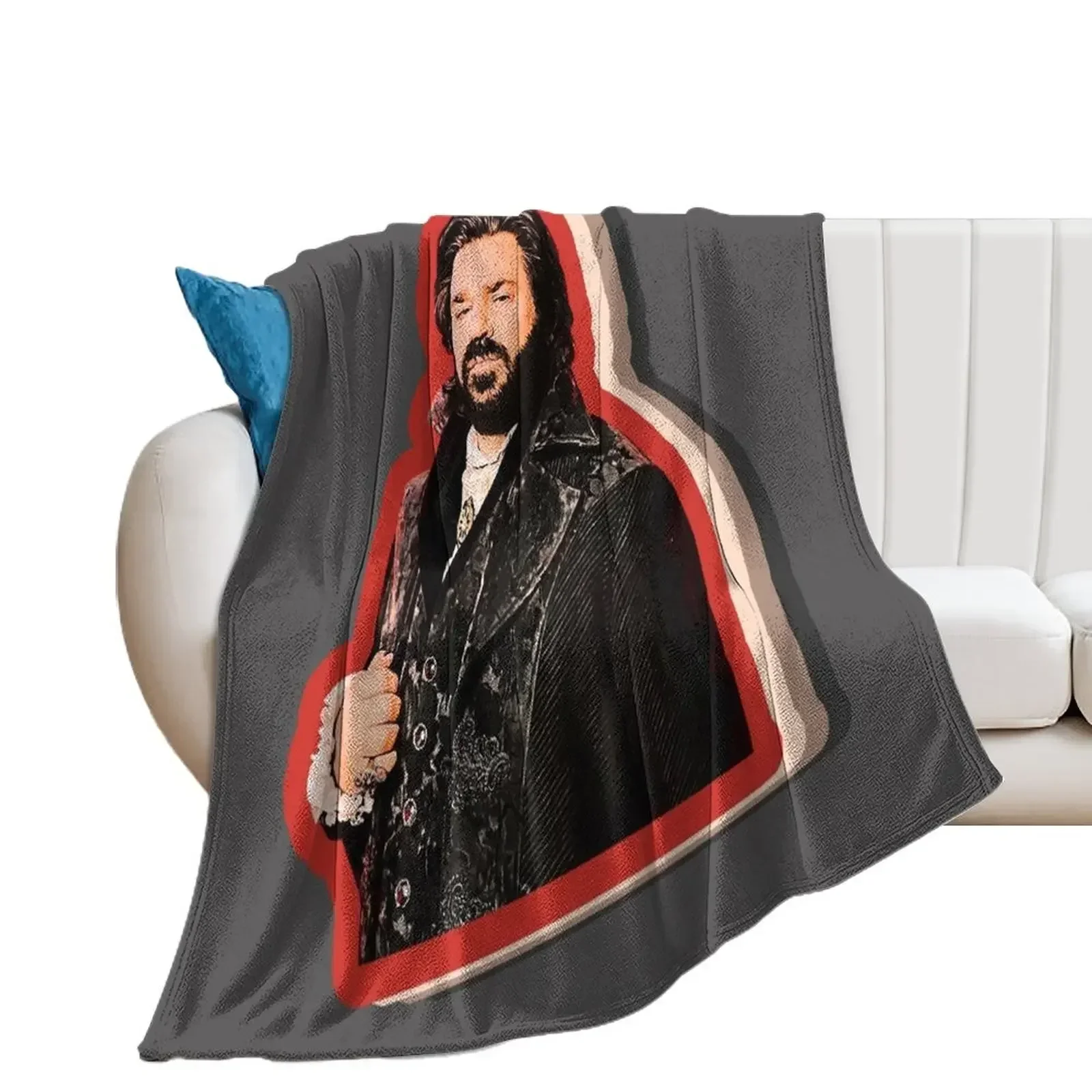 Hey, It's Laszlo! Throw Blanket Tourist Heavy Sofas Blankets