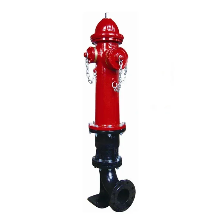 2 Ways Fire Hydrant With Valves Bs336 Pillar Type Fire Hydrants
