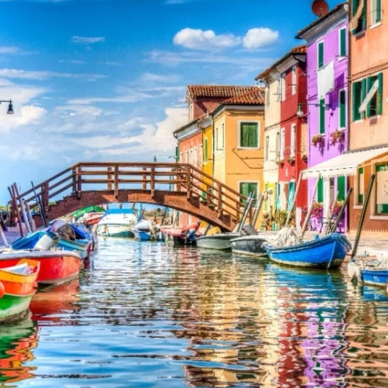 Пазл MaxRenard для взрослых 70*50 см, бумажный материал, узор острова Бурано, унисекс, образовательные поделки, подарки