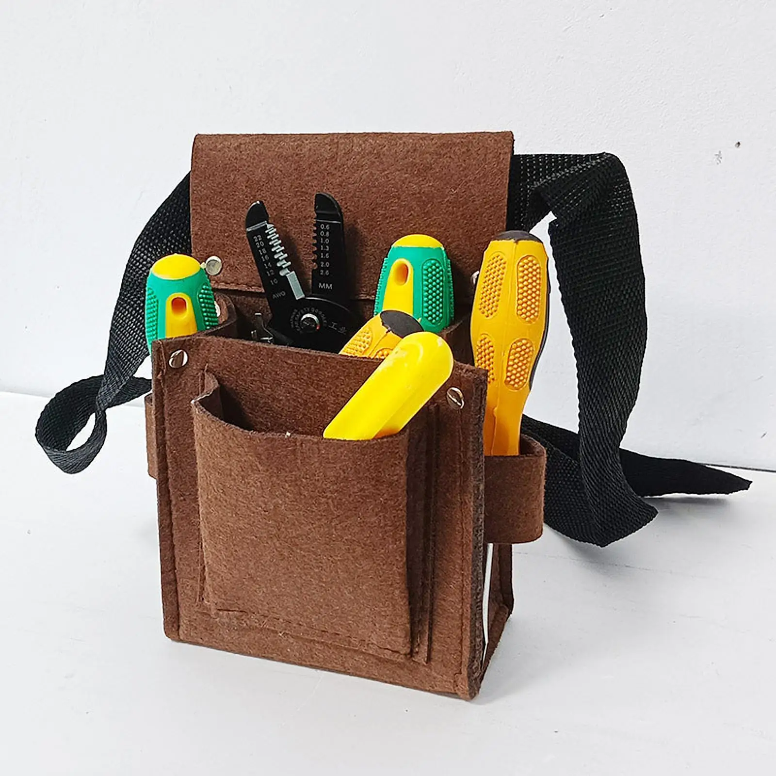 

Tool Waist Bag Waterproof Utility Pouch for Electrician Carpenter Plumber