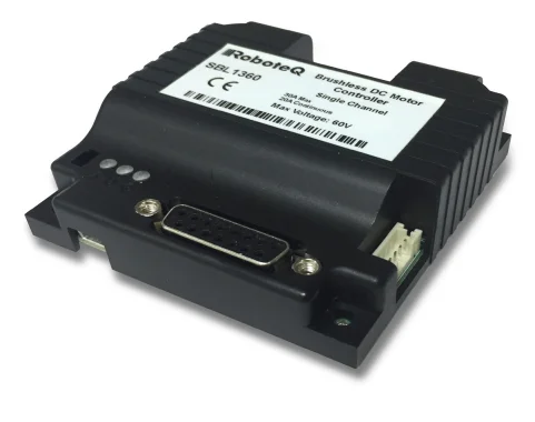 

30A 60V Brushless DC Motor Controller Single Channel , USB, CAN, Trapezoidal/Sinusoidal, FOC, 8 Dig/Ana IO, Cooling Plate