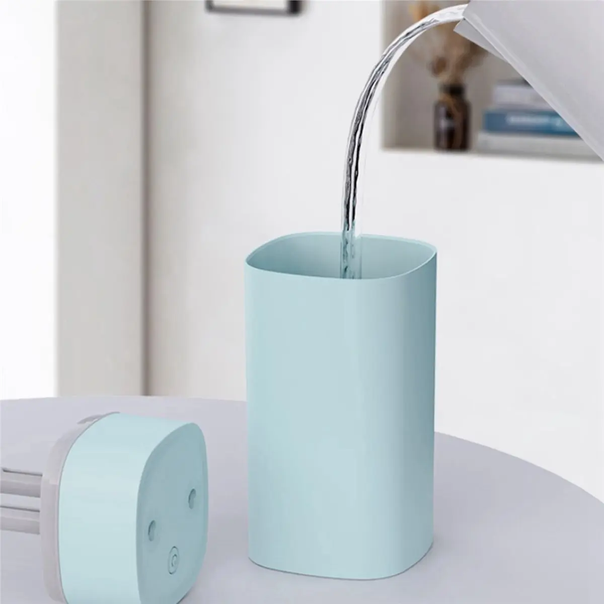 2X Colorful Night Light Small Humidifier Double Spray Air Atomizer USB Silent Home Humidifier Purify