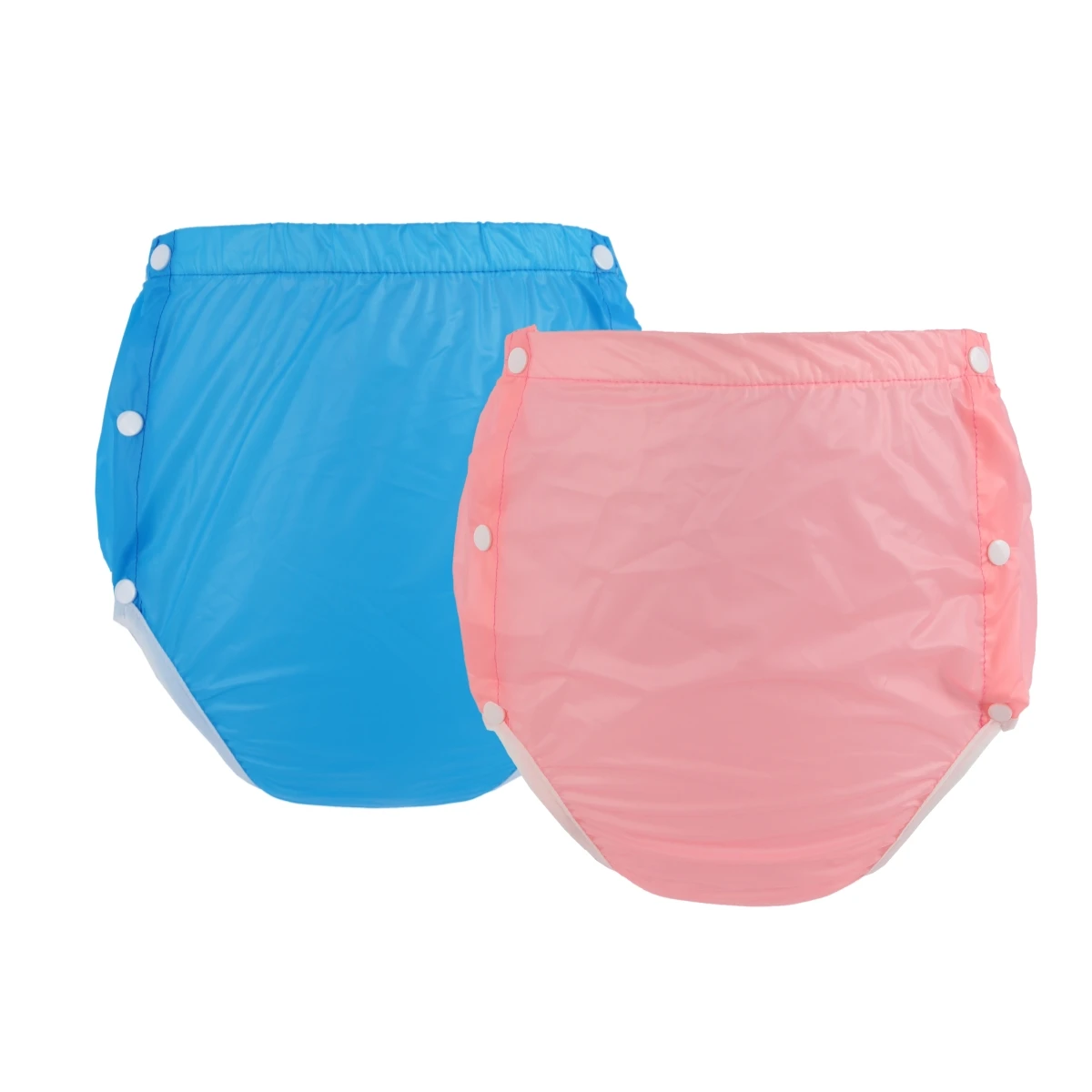 Reusable TPU Adult Diaper Coat Waterproof Incontinence Underpants Solid Color Plastic Diaper Super Soft