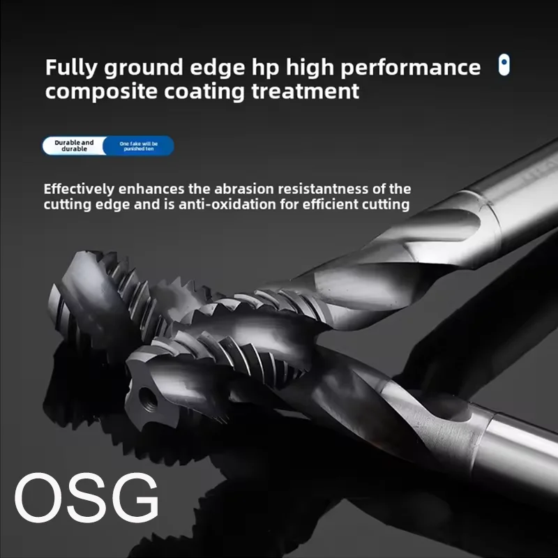 

Korea OSG CPM ONE-SUS-SFT ONE-SUS-POT Spiral Fluted Tap Pointed M2 M2.5 M3 M4 M5 M6 M8 M10 M12 Machine Screw Thread Taps