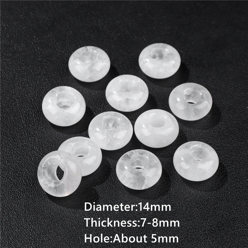Wholesale Natural Stone Big Hole Beads