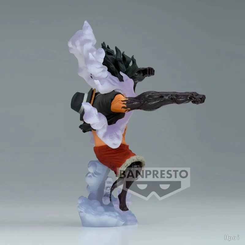 【มีสินค้าในสต็อก】 ของแท้จาก BANPRESTO KING OF ARTIST ONE PIECE โมนกี้ ดี ลูฟี่/โรบ ลุชชี่ ฟิกเกอร์อนิเมะขนาด 14 ซม. ของสะสม ของขวัญ