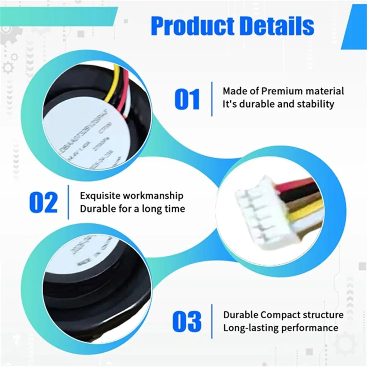【SPECIAL OFFER】For RV10 / RV30 Plus / 360 R2 Vacuum Engine Ventilator Motor Fan Replacement Parts