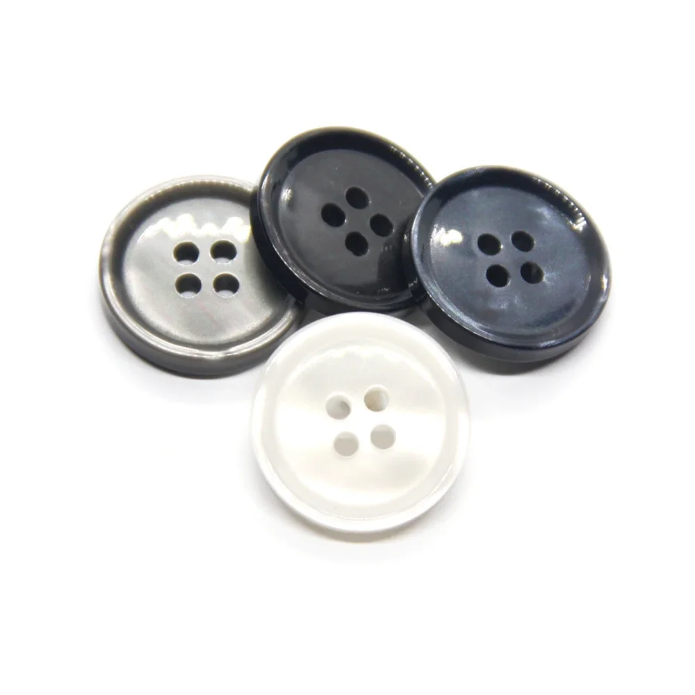 15mm 20mm Blue Black Men Suit Resin Buttons For Clothes Handmade Blazer Coat Jacket Decorative DIY Sewing Accessories Wholesale