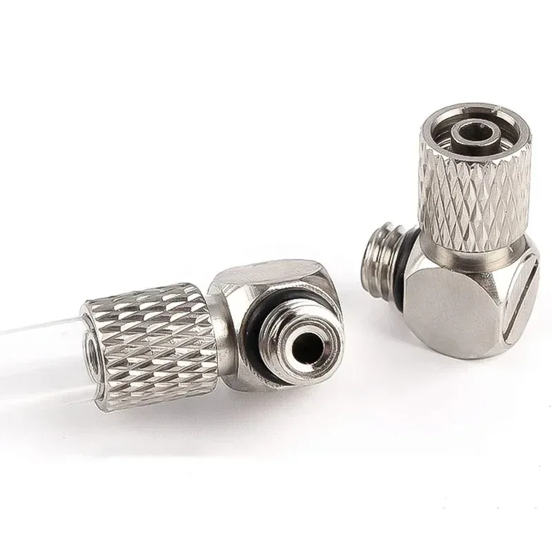 5PCS/10PCS Mini Pneumatic Connector Quick Screw Pipe Fitting Male Thread M3 M4 M5 M6  Fast Twist Joint Air Tube OD 3mm 4mm 6mm