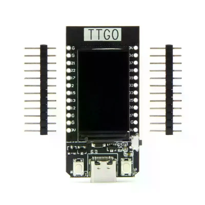 

T-Display ESP32-D0WD CH9102 Chip 16MB WiFi And Bluetooth-Compatible Module Development Board 1.14 Inch LCD Control