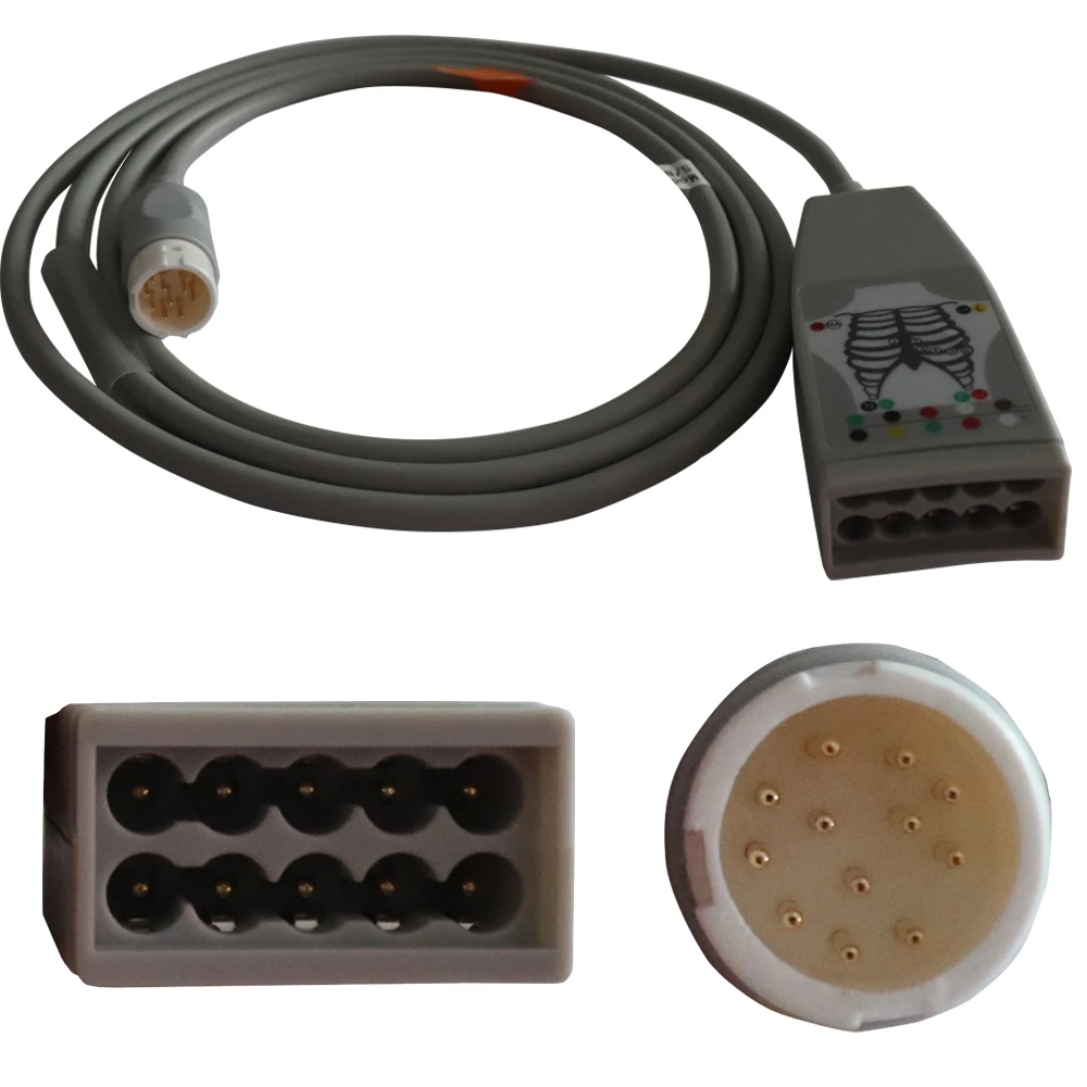 

10-lead Trunk cable , HP 12pins .2M