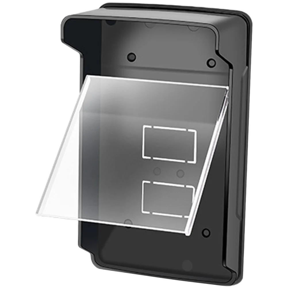 

Sun Protection Doorbell Cover Fingerprint Machine Protector Water Proof Rain for Home Waterproof Access Control Plastic Outdoor
