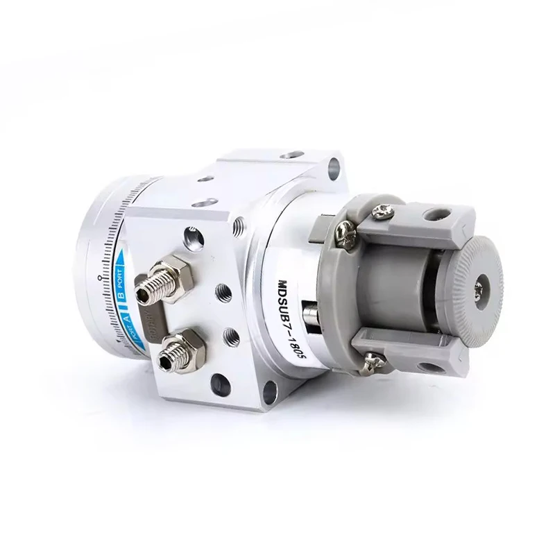 Swing Table Pneumatic Cylinder MDSUB1/3/7/20-90-S  High-precision Aluminum Alloy Blade Rotary Swing Oil Cylinder Accessories
