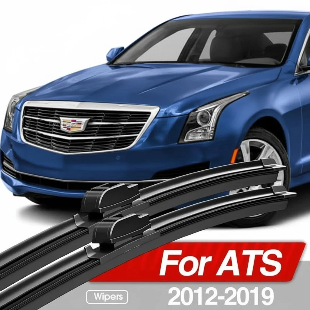 

For Cadillac ATS 2012-2019 Front Windshield Wiper Blades 2pcs Windscreen Window Accessories 2013 2014 2015 2016 2017 2018