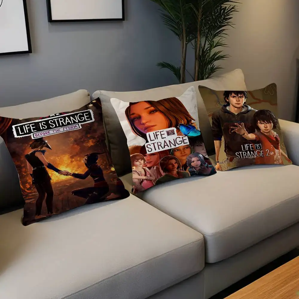 Life Is Strange The Storm Game Personalized picture text home decorative pillows Household Gifts 45x45cm