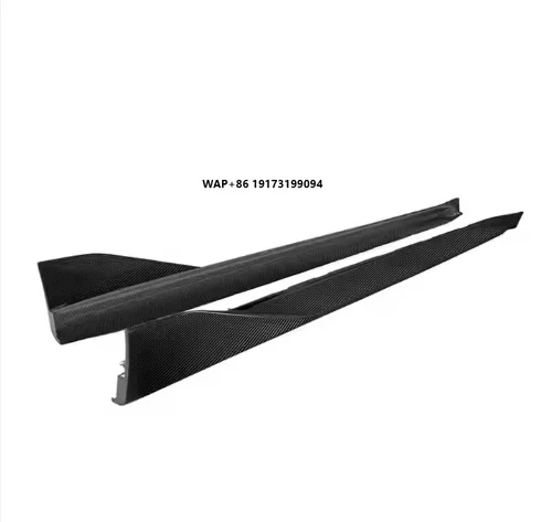 

G82 Dry Carbon Fiber Car Body Kit Side Skirts Extension for M4 G82 G83 MP Style Competition 2021+ Side Skirts