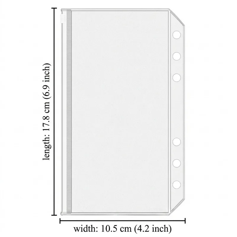 A6 PU-Leder Budget Binder Notebook Geldumschläge System Set mit Binder Taschen für Geld Budget Sparen Bill Organizer – Detail 17