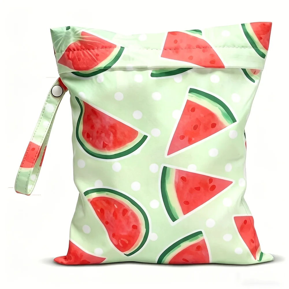 Waterproof Dry Wet Separation Bag Fashion Beach Zipper Bag for Travel Swim Pool Yoga Sportswear Cosmetics Lingerie Storage