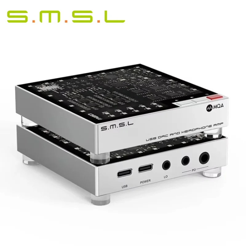 SMSL Новый аудиодекодер Hi-Res M20 CS43131*4 TPA6120A2*2, чип MQA-CD XU316 DSD256, USB-вход, разъем 3,5 мм, 4,4 мм, усилитель для наушников