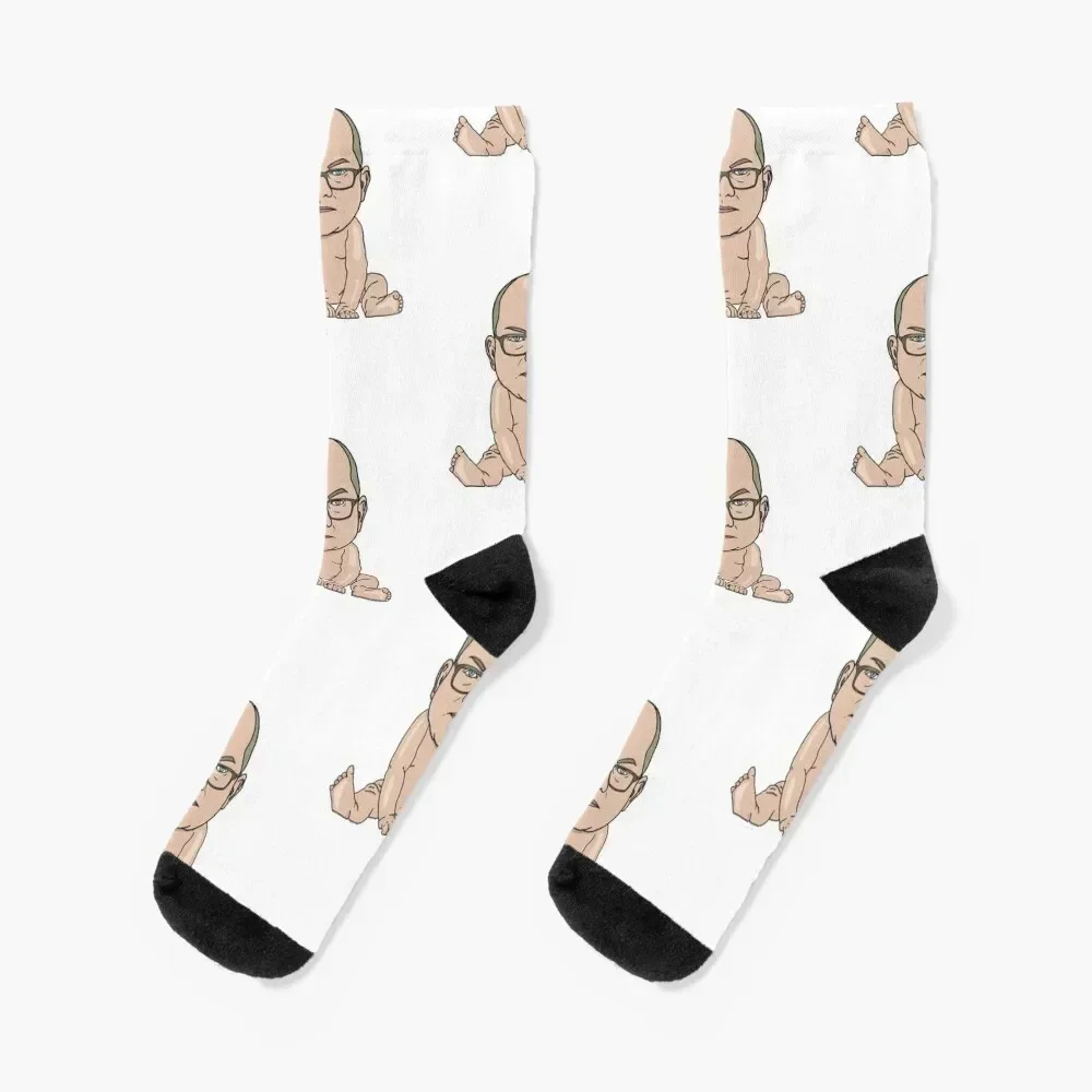 Baby Colin Robinson - WWDITS S3 Socks Stockings man Novelties professional running soccer anti-slip Designer Man Socks Women's