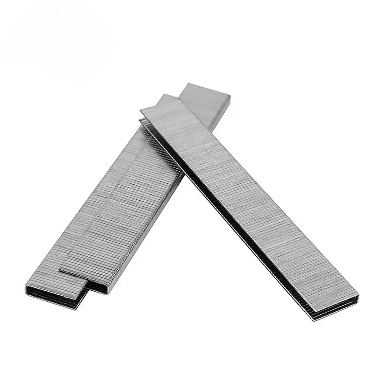 1000 PCS Staple Framing Tacker U Shaped Nail for Stapler Gun Furniture Construction Cabinet Woodworking Concrete Material