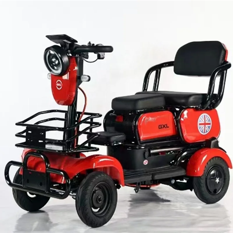 

New Electric Four-wheel Shuttle for Children Commuting to and From Work, Small Electric Four-wheel Vehicle