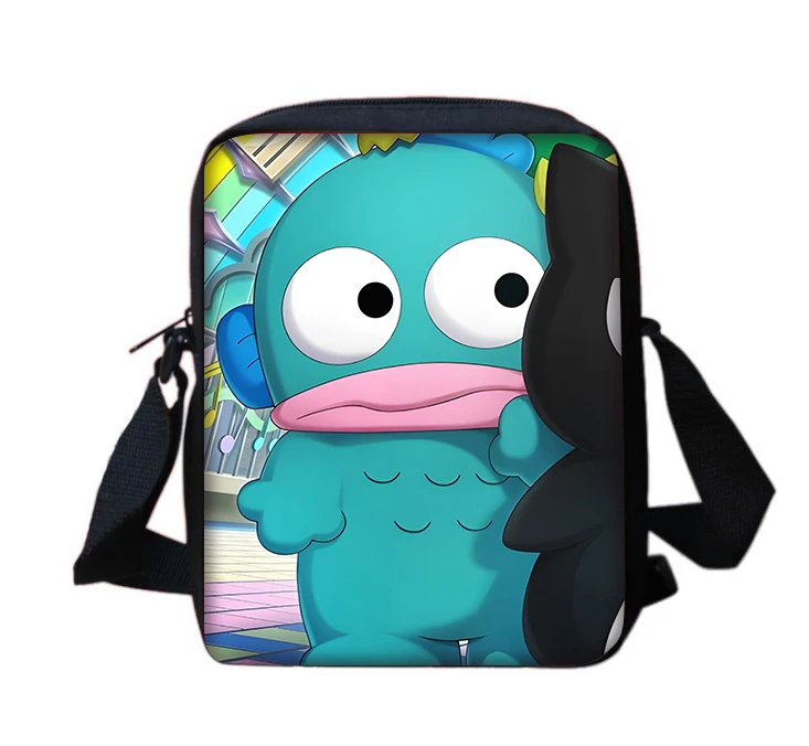 Sac à main de dessin animé Hangmongolia Don Sanrioes pour enfants, sac de messager initié, sac de téléphone décontracté, sac à provisions imprimé pour garçons et filles, hommes et femmes