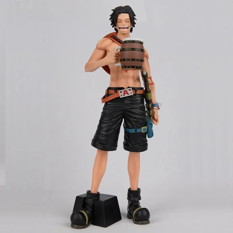 

In Stock BANDAI Banpresto One Piece Anime Figure Grandista Nero Portgas D Ace PVC Anime Action Figure Model Toys Collection Gift