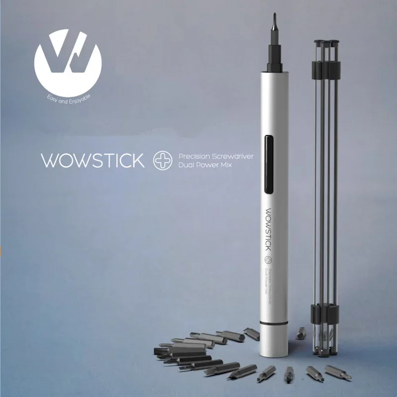 Wowstick 1P + TRY 19 في 1 المسمار الكهربائي سائق الطاقة اللاسلكي العمل مع mi المنزل الذكي عدة المنزل جميع المنتجات