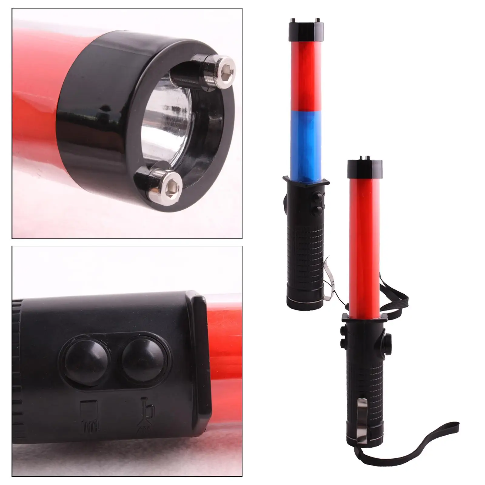 Led Flashlight, Discoloration for Control, 4 Discoloration Flashing Modes