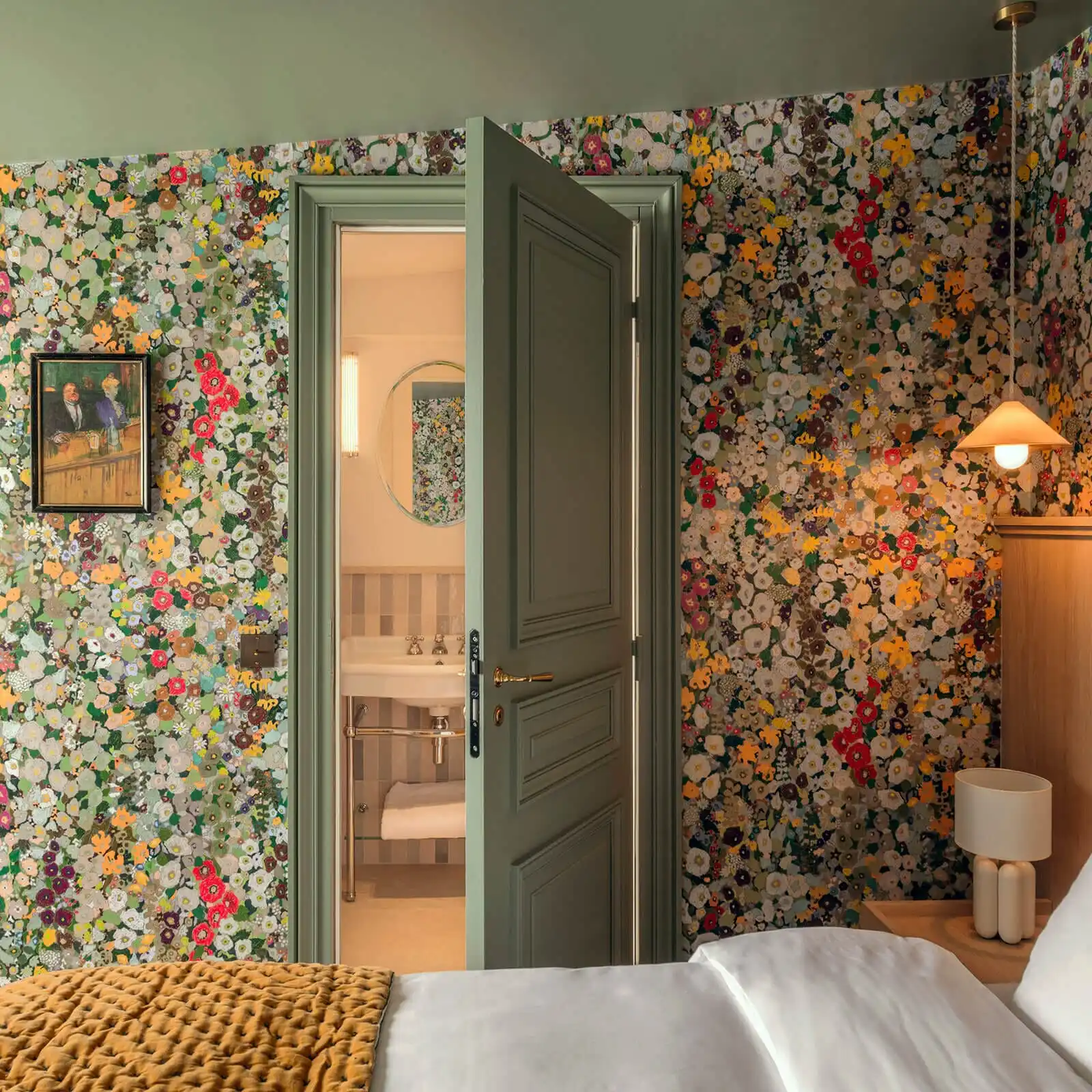 Customized wallpaper, European floral fluff wallpaper, full house coverage, wall treatment, floral wallpaper, wall cloth murals