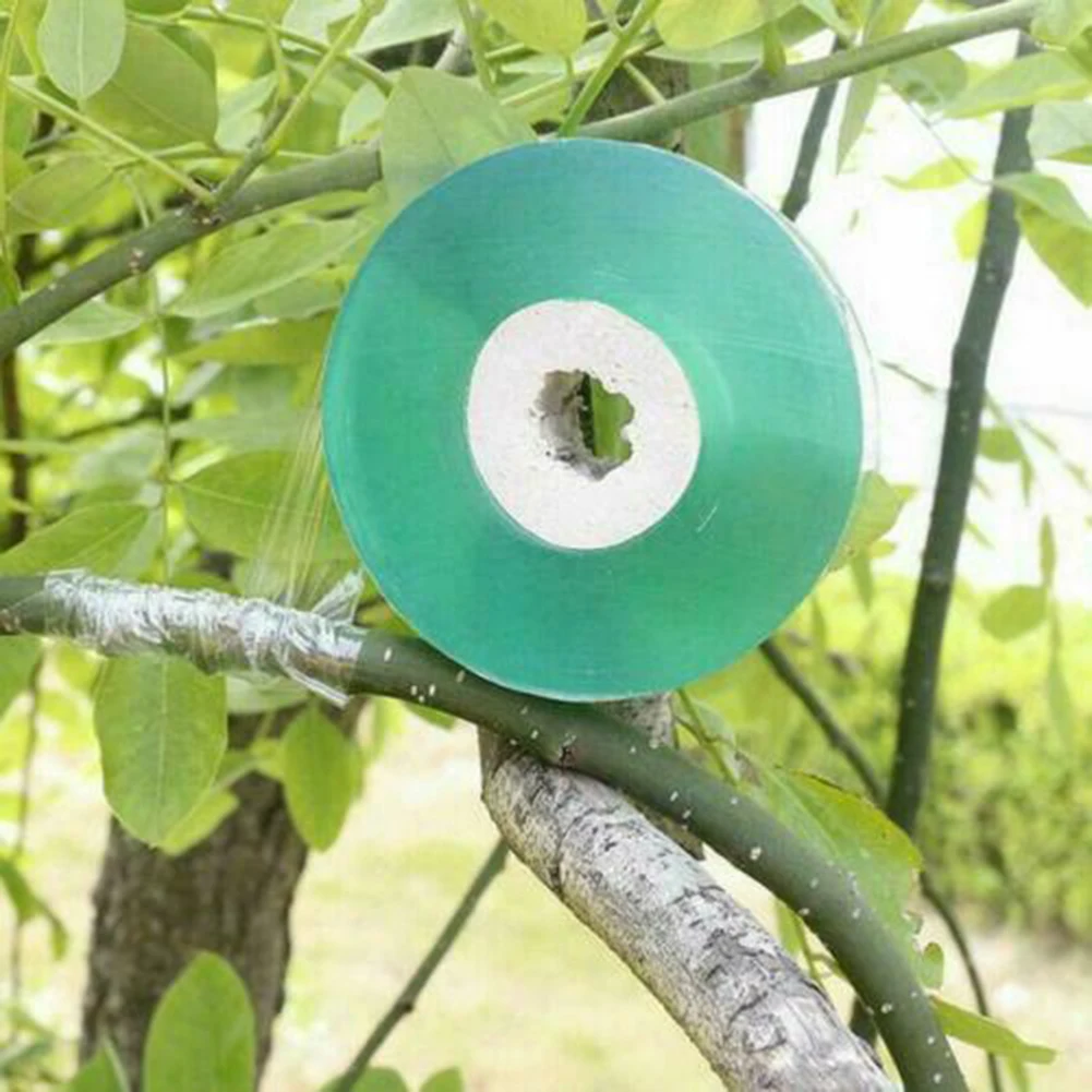 Hochwertiges Pfropf- und Pfropfband, biologisch abbaubar, umweltfreundlich, Obst, Gartenarbeit, harmloser Stretchfilm, 100 m