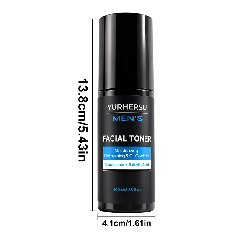 Face Toner for Men – Daily Refreshing Facial Toning Lotion, Hydrating and Soothing After Shave