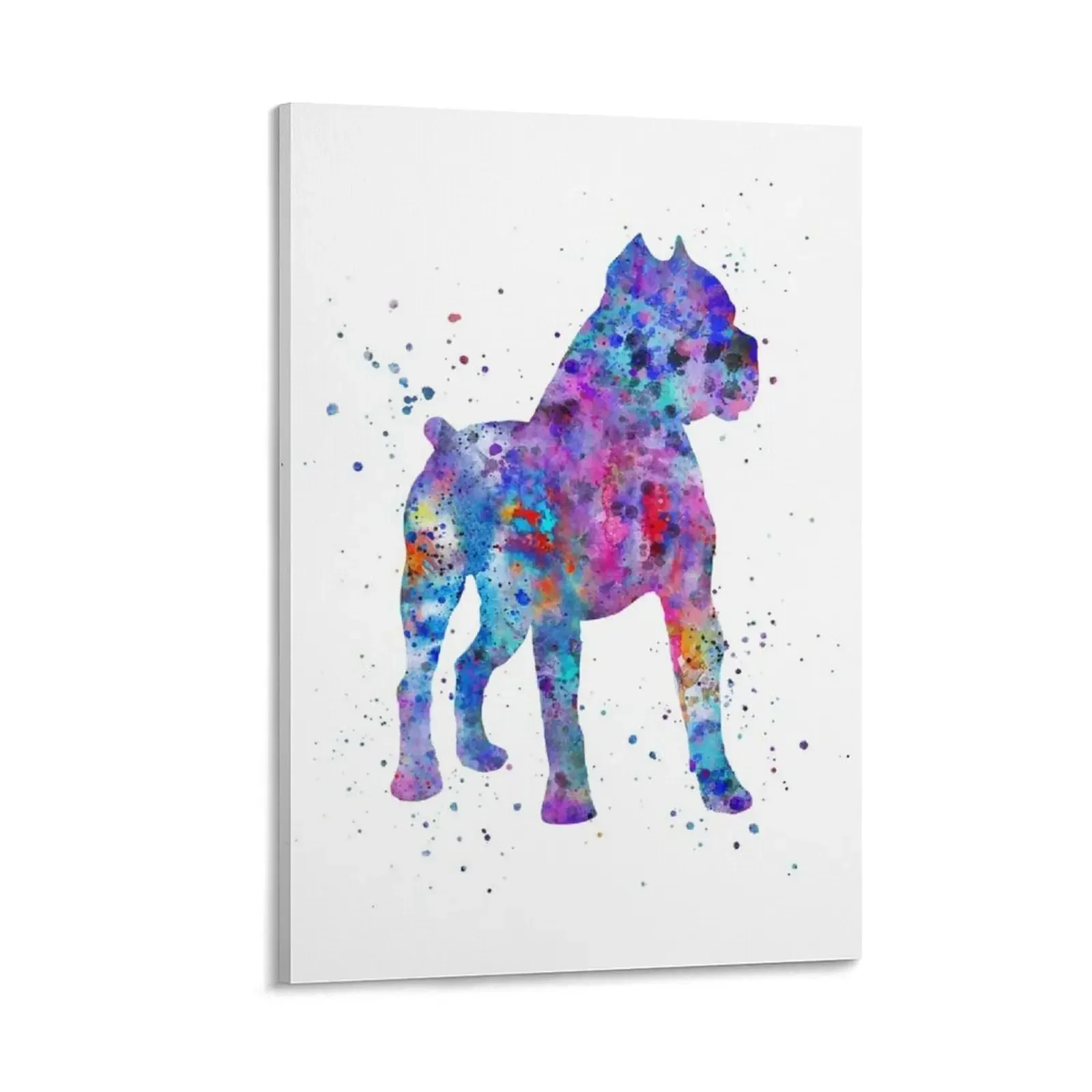 

Cane Corso, Cane Corso dog, watercolor Cane Corso Canvas Painting home decorations Paintings wall frame for living room