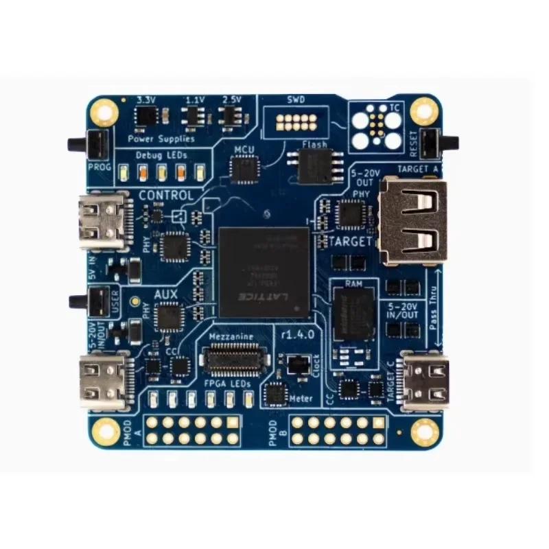 Open Source FPGA USB 2.0 Protocol Analyzer FS HS 480Mbps Bus Sniffer Packet Capture Tool