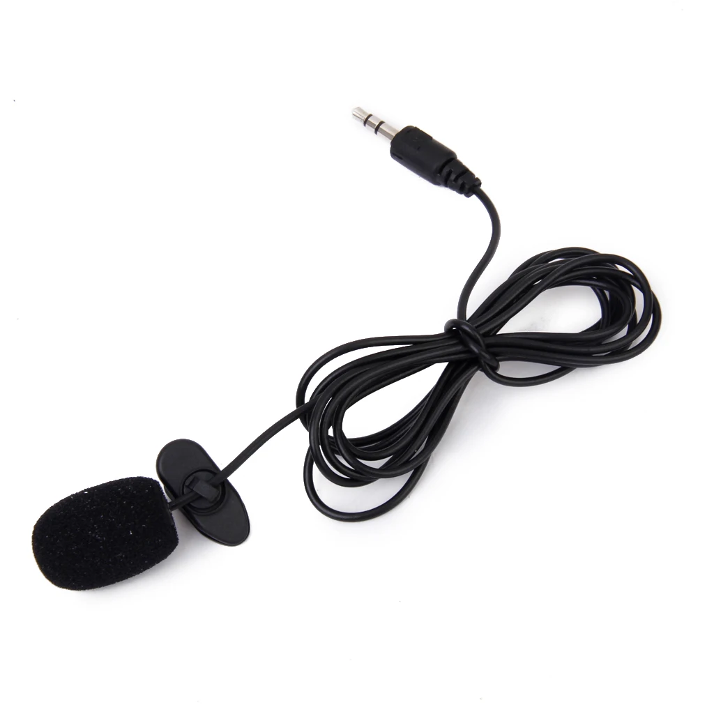 Clip-on Mini Microphone 3.5 Mm Jack Muffled Sound Plastic Accessory for Hero3 3 Plus Hero4 Action Camera