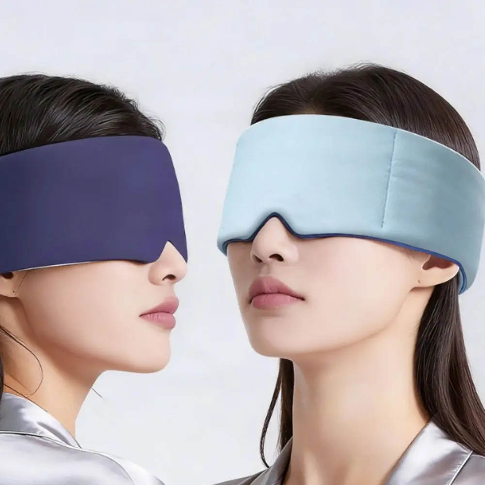 Soft Smooth Fabric Gravity Sleep Eye Mask Balanced Gentle Weight Gentle Touch Light Blocking Mask Portable Slim Size