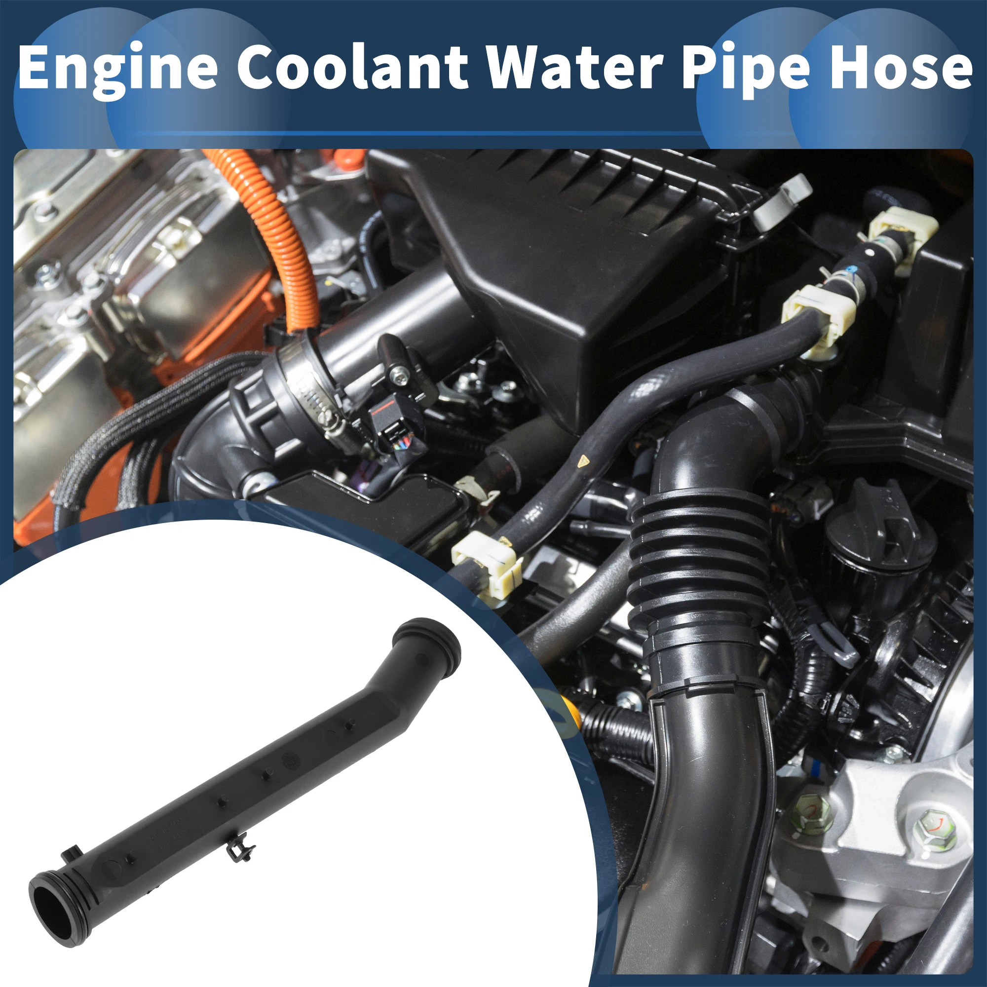 

UXCELL Engine Coolant Water Pipe Hose Engine Radiator Hose No.032121065D for VW Golf III 1991-1997 Plastic Good Sealing