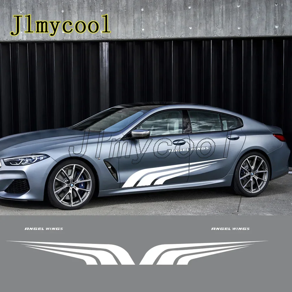 

Виниловые наклейки на дверь автомобиля с крыльями ангела для Audi VW Ford BMW Toyota Honda Mercedes Benz Peugeot Renault Tuning Decal Sticker