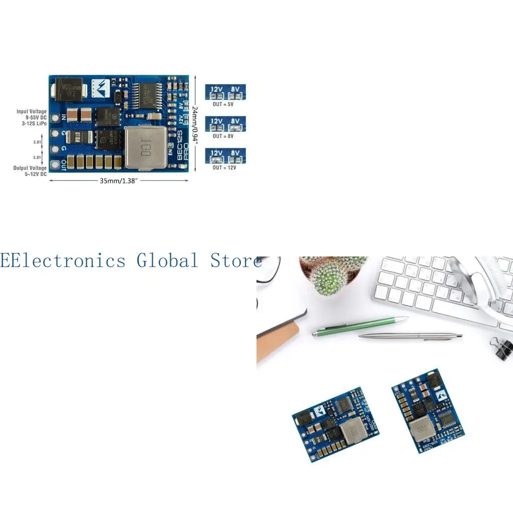 462B BEC 12S-PRO Reduction Module with TVS Protections Wide Ranges