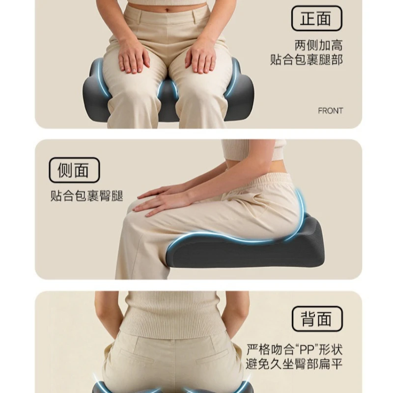 Hemorrhoid Relief Seat Cushion, Pain Relief Butt Pad for Office Long Sitting, Breathable Ergonomic Chair Cushion