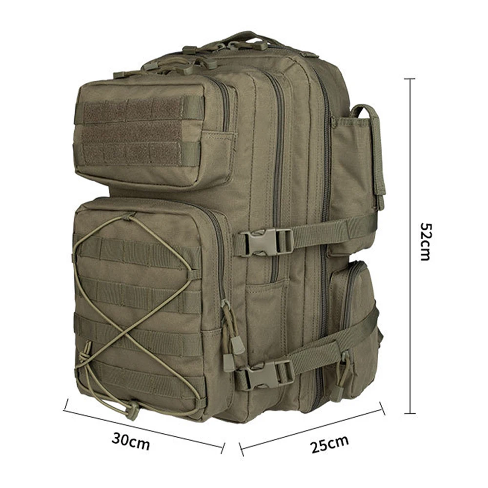 45L Tactical Backpack Airsoft Hunting Backpack Large Capacity Assault Pack Bag Hiking Camping Trekking Gym Daypack for Men Women