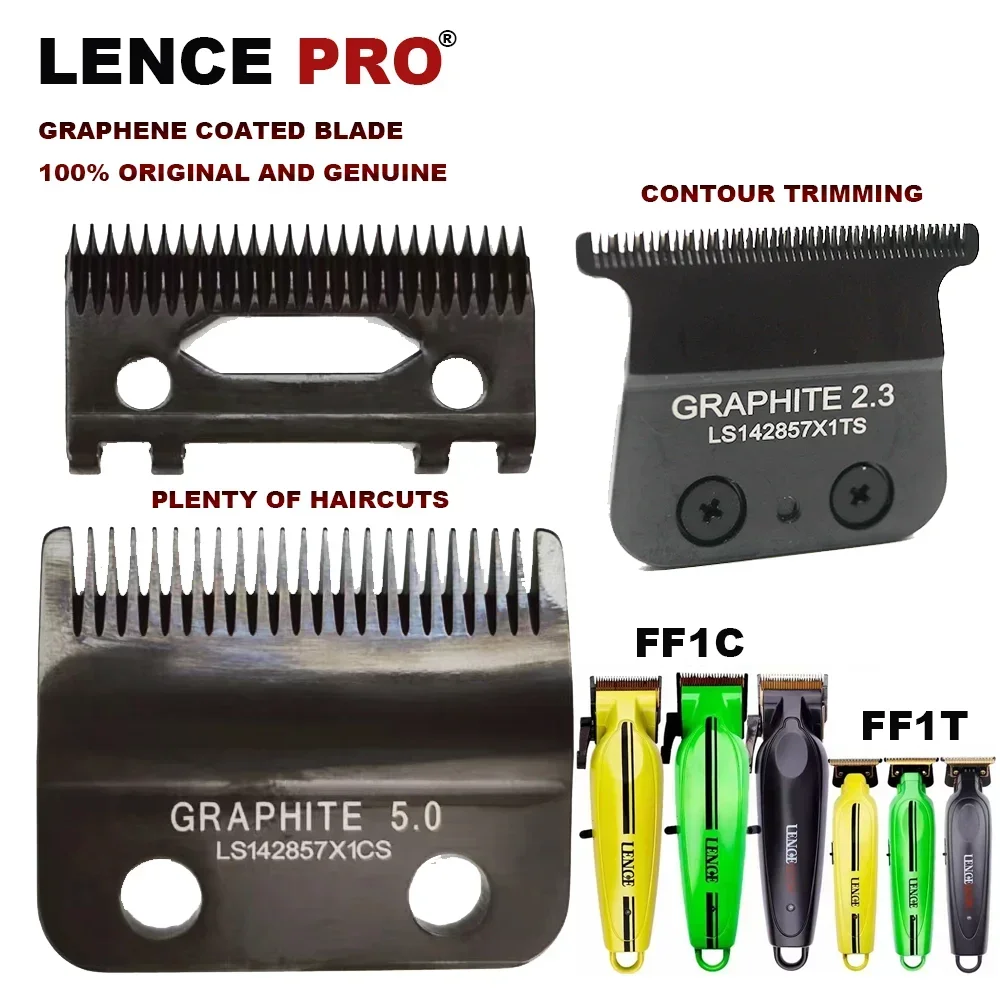 Original Replacement DLC Blade Suitable for Jucai PRO F7878 LENCE PRO FF1T Color Blade Hair Clipper Head Accessories