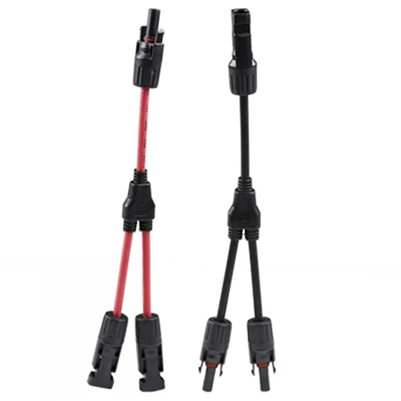 【Superdeals】Y فرع التوصيل 1 إلى 2 اتصال متوازي موصل الطاقة الشمسية محول اللوحة الكهروضوئية لمجموعة تجميع لوحة البطارية