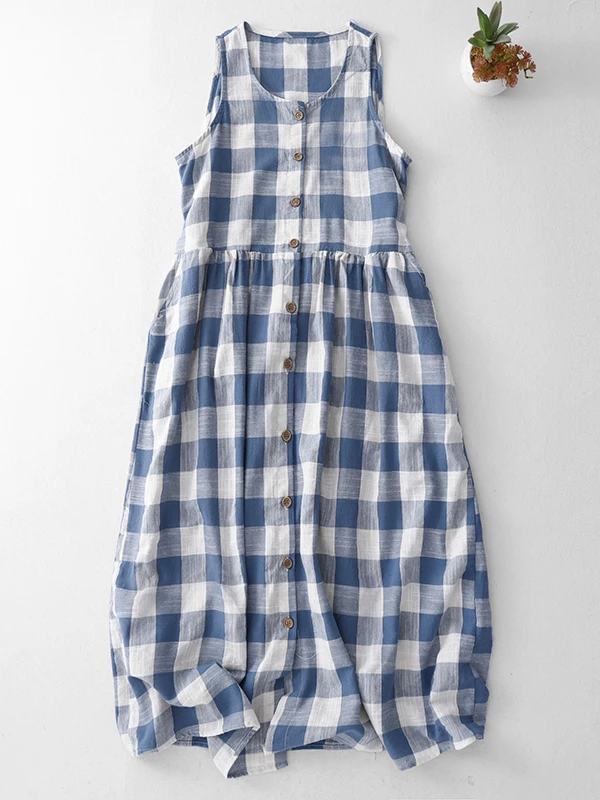 

Женское летнее платье-сарафан большого размера в стиле ретро с узлами, повседневное, А-силуэт, длинное, модное