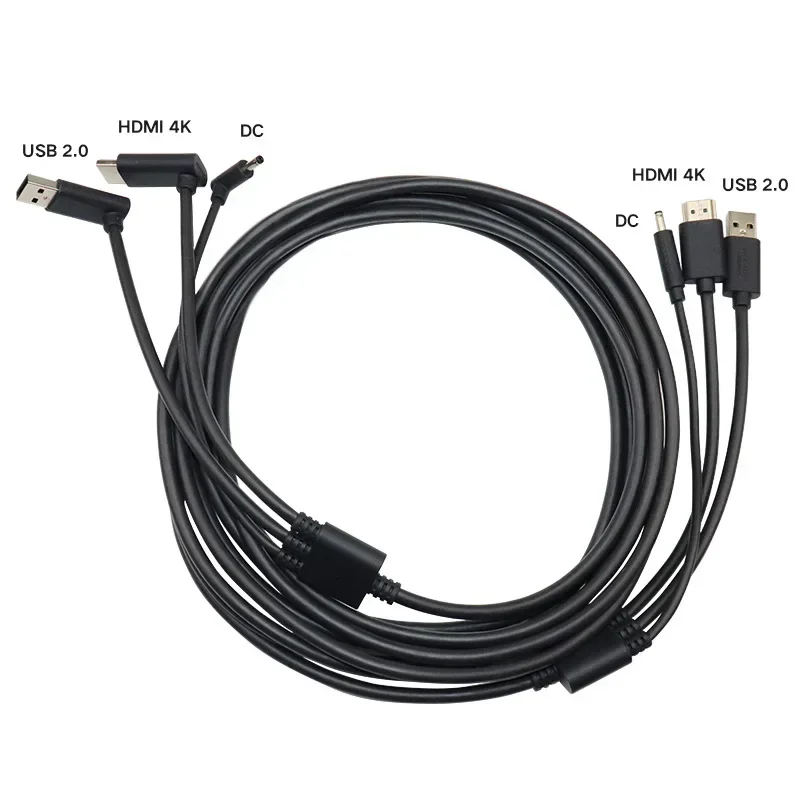 VR cable HTC VIVE helmet three in one data cable 4K/60HZ 5-meter VR connection cable 5m