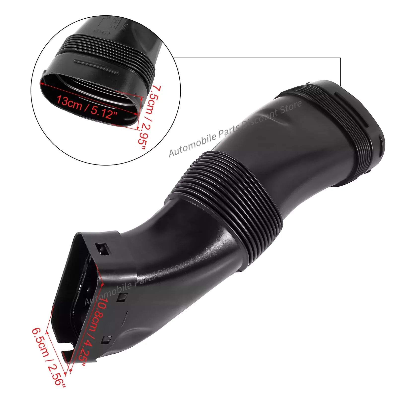 for 2010-2018 F01 F02 F10 F12 F13 BMW 5/6/7 Series 535iGT 535i 640i 740i Hybrid 5 7L Engine Air Filter Intake Hose 13717582310