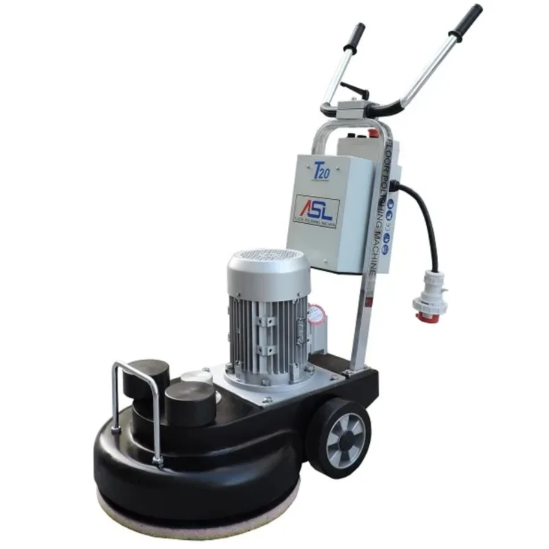 ASL 20inches Manual Multi-Functional Buffing Machine for Concrete Floor Polishing Grinder Engine Gear Motor Pump Core