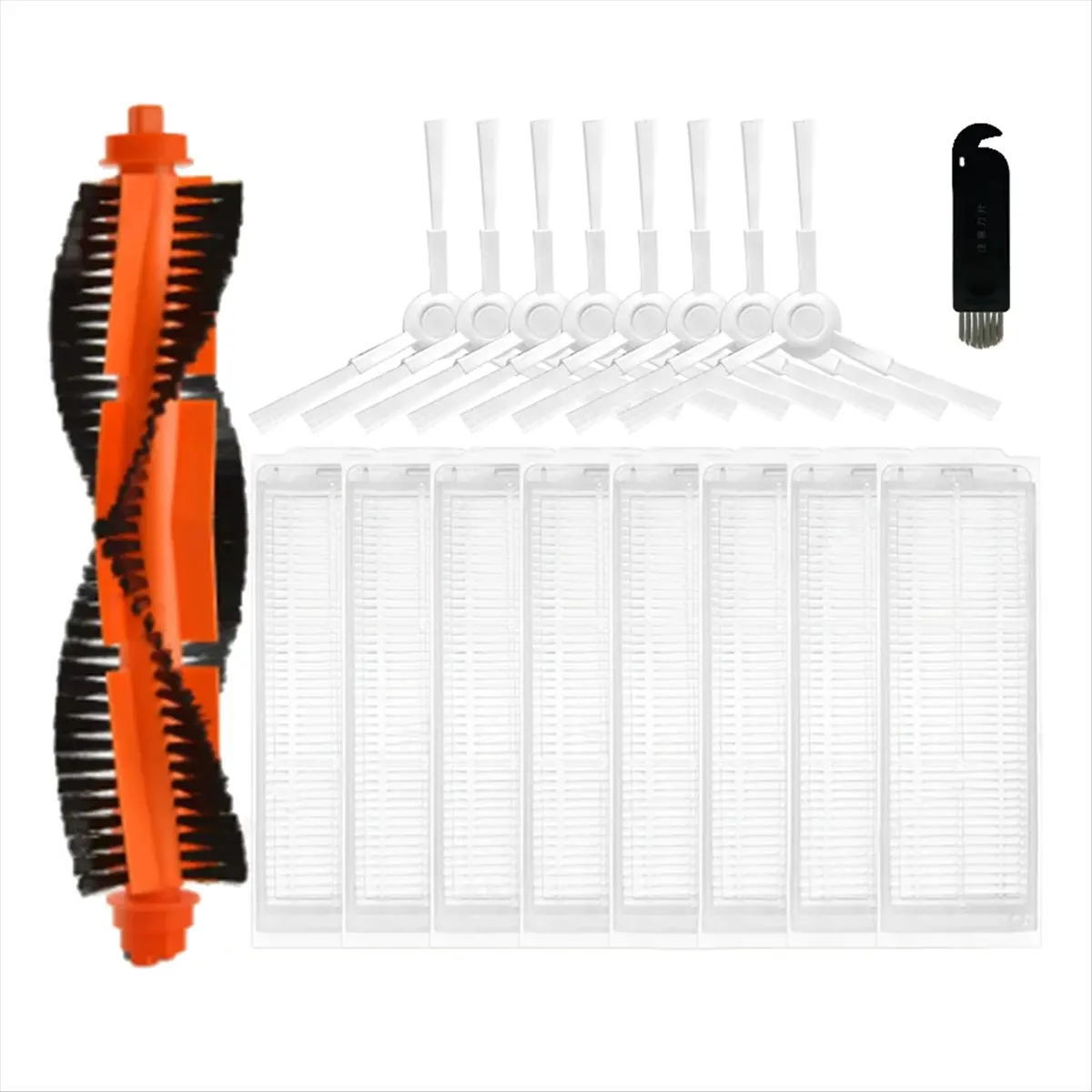 

A51U For Xiaomi Robot Vacuum S10 S12 T12 B106GL/ Mop 2S XMSTJQR2S / 3C B106CN Main Side Brush Hepa Filter Accessories